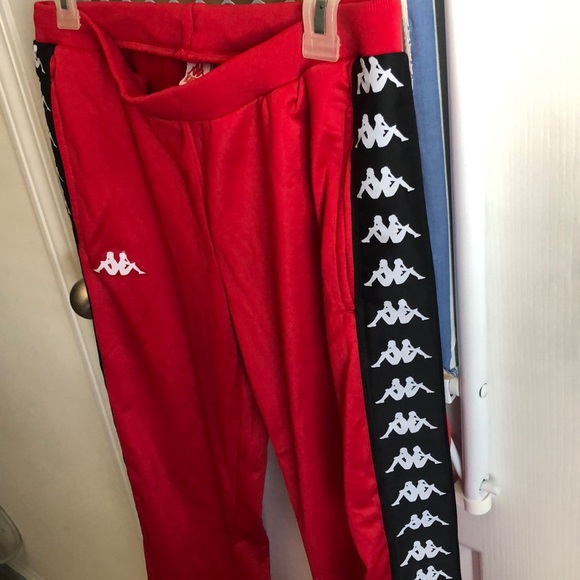 Women’s Red Kappa Pants - Picture 5 of 6